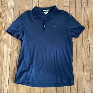 Navy blue Calvin Klein polo shirt
